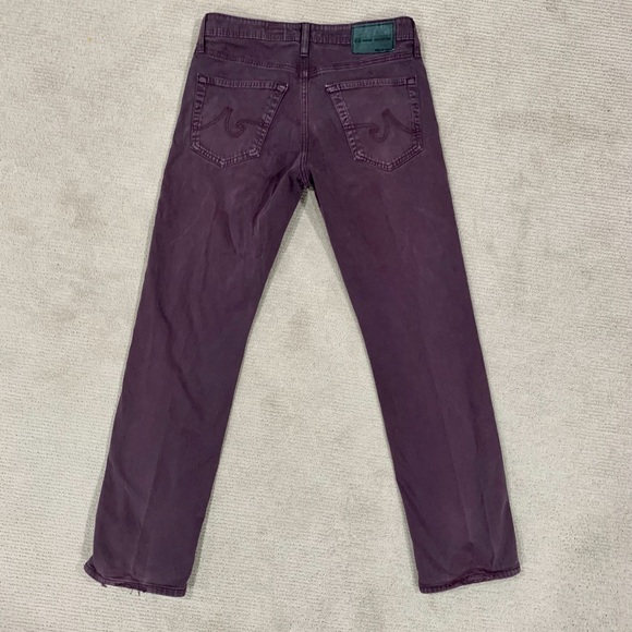 AG Mens plum The Protégé pant - Picture 3 of 4